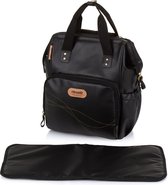 Bol.com Chipolino Rugzak/- Luiertas Met Verschoningsmatje Black Leather aanbieding