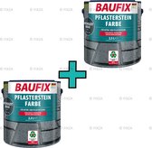 BAUFIX Impregnerende Tuintegel verf antraciet grijs Voordeelverpakking 15 m²