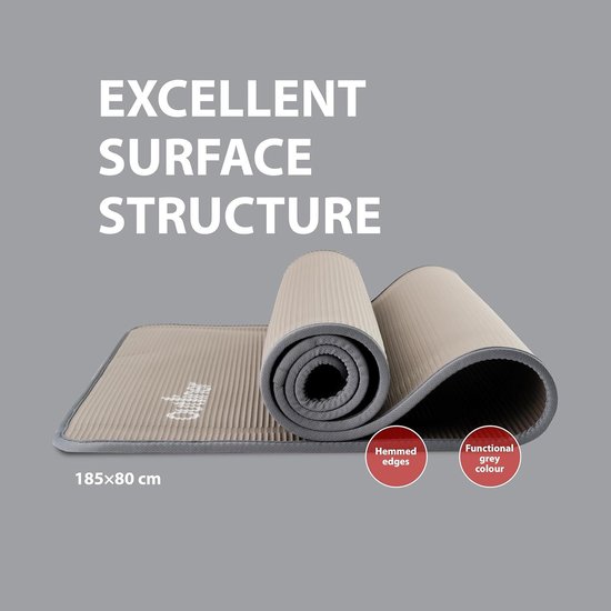 OUTLINER Yoga Fitnessmat Antislip 185 x 80 cm - Gymnastiekmat Vrij van Schadelijke Stoffen - Hoogwaardige Materialen - Gewrichtsvriendelijke Trainingsmat - Pilates - Yoga - Fitness van OUTLINER — afbeelding 5