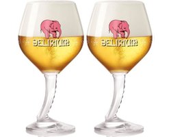 Delirium tremens glas bier glazen speciaalbier 2 stuks nieuwste editie Image