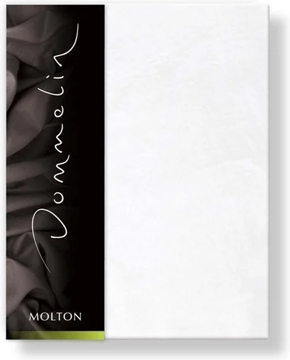 Molton 100% katoen 180x210x30 - Dommelin