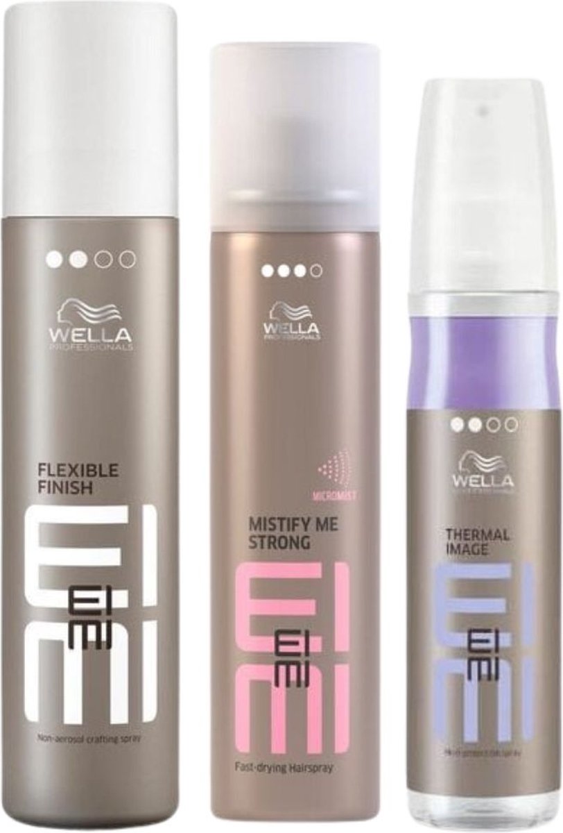 Wella - EIMI Relaxed Wavy Hair Set - 250+300+150ml