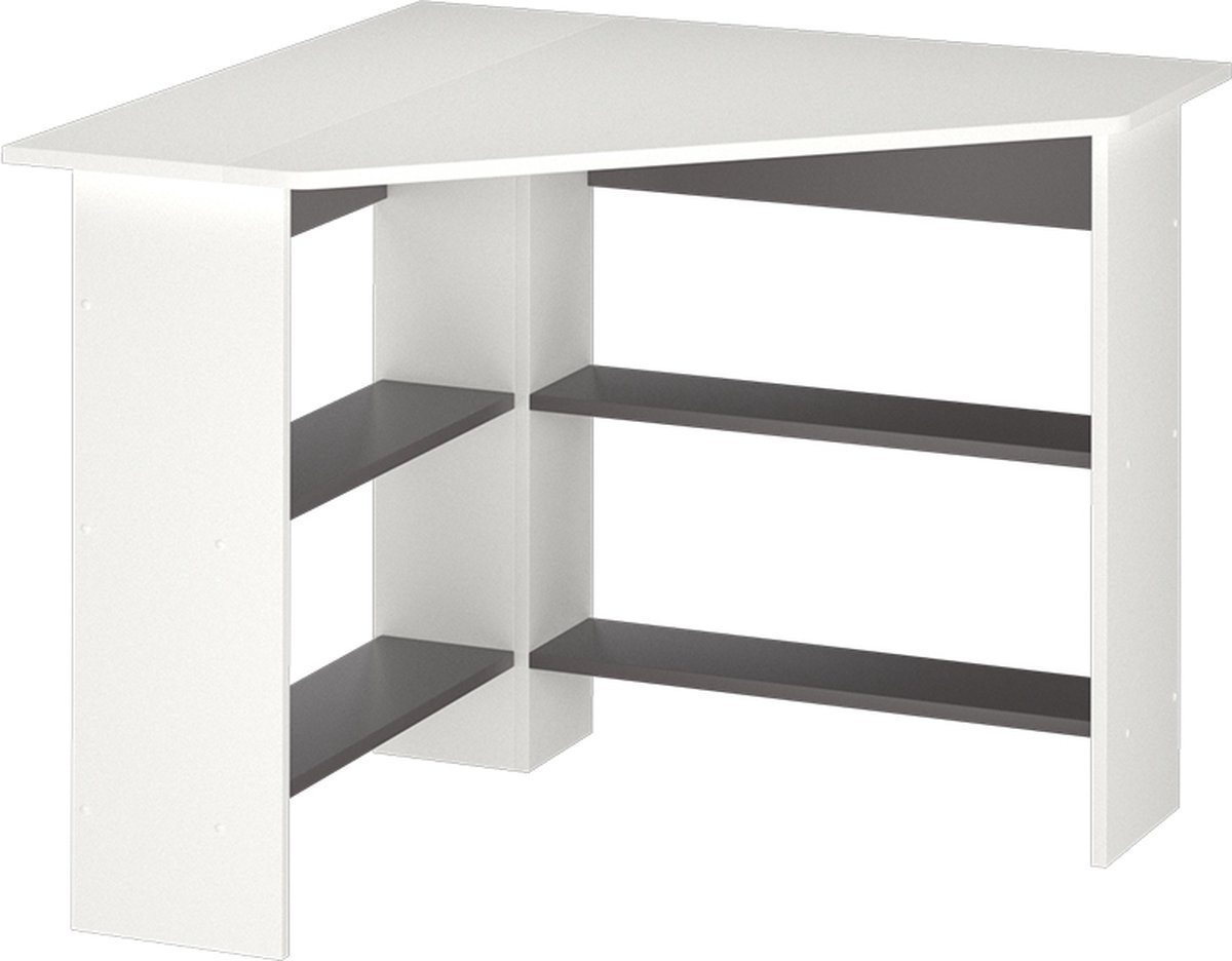 Vicco Arion Hoekbureau – 90 x 90 cm Wit