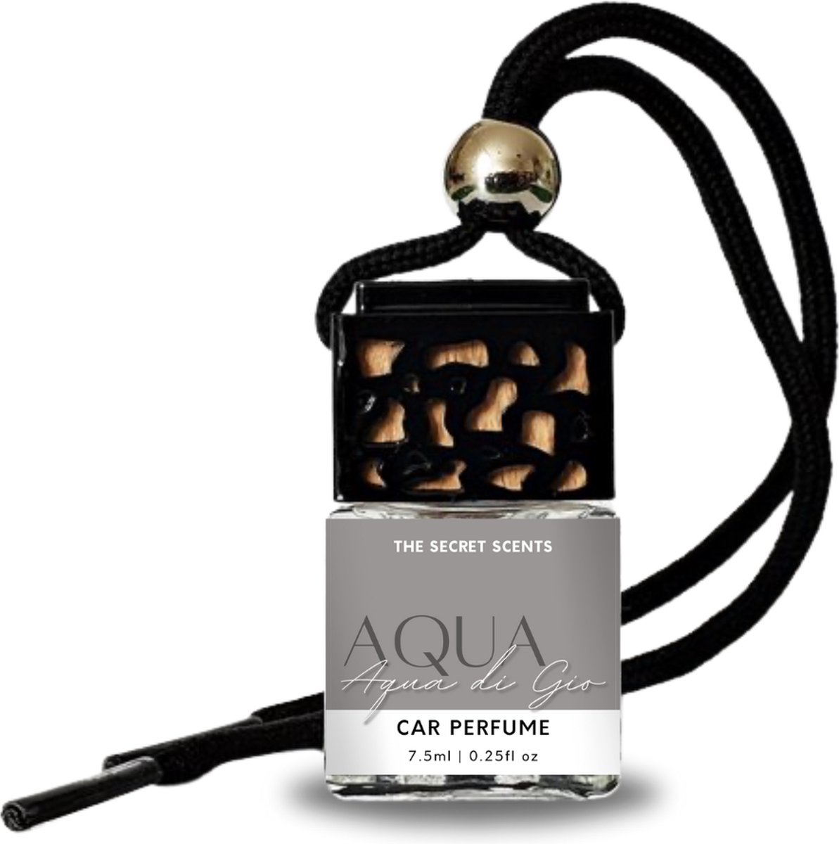 Goedkoopste The Secret Scents - Autoparfum / Autogeurtje Aqua Di Gio Geïnspireerd | Cadeau | Geuren voor in huis | Handgemaakt