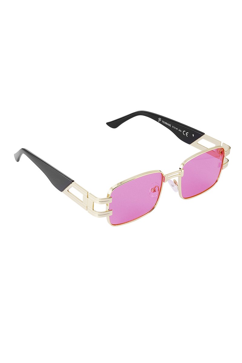 Zonnebril simple metal essential - fuchsia