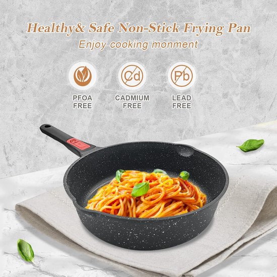 Fissler Cent/aluminium pan ( 24 cm) gecoate braadpan, anti-aanbak, alle warmtebronnen - behalve inductie
