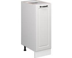 Vicco R-Line Apotheekkast – 30 cm zonder werkblad Wit Landhuis