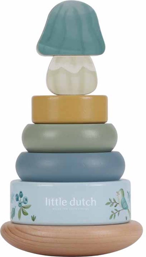 Little Dutch Tuimelstapelaar hout - Forest Friends FSC