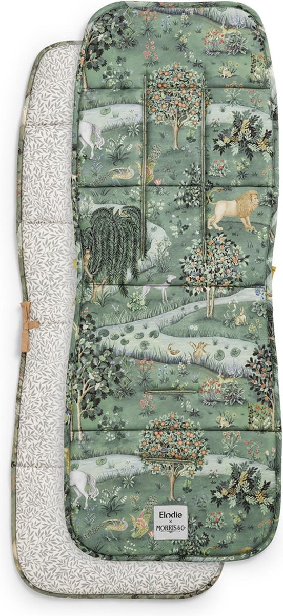 Elodie Cosy Cushion - Omkeerbaar inlegkussen buggy - Inlegkussen universeel - Inlegkussen Buggy - Inlegkussen wandelwagen- Owl & Willow