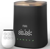 MiRi GentleFlow – Luchtbevochtiger – Humidifier – 4.5L – Ultrasoon – Ionisator – Ruimtes tot 40m² – Touchbediening – Aromatherapie
