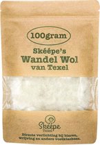 Wandel wol 100gr Texel - Bij blaren, voetklachten, hielspoor, en huidproblemen - Loopwol - Verzorgende wol