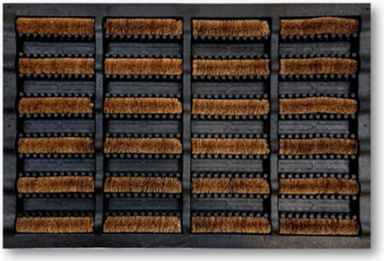 Deurmat met kokos borstels - 40 x 60 cm