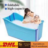 Shoppee Badkuip draagbaar en opvouwbaar - opvouwbaar bad voor volwassenen en kinderen - Badkuip Volwassen Sauna Kind Spa - Bad inklapbaar bad -bath bucket -hellobath -blauw