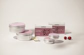 LOOFY'S - GIFTSET Body-Bodylotion en BodyScrub en Bodyzeep-Cranberry- Geschenkset Vrouwen | 100% plasticvrij | Duurzaam Cadeau voor Vrouwen | Geschenkdoos | Cadeau voor Haar | Loofys