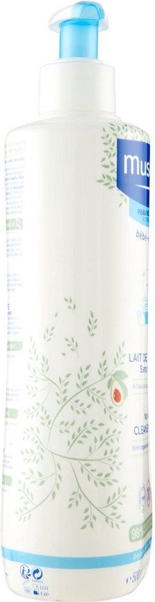 Mustela peau normal Toiletmelk zonder spoelen 500ml van Mustela — afbeelding 4