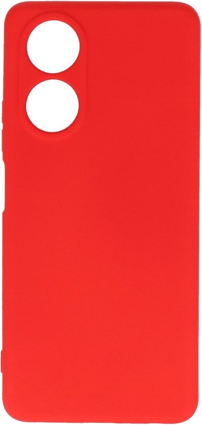 Coque adaptée pour OPPO A78 4G - Coque arrière Fashion - Coque de téléphone colorée - Rouge