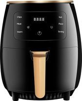 Wensday - Microdata Lucht Friteuse - Zonder Olie 4.5L 1400W - Intelligente Diepe Air Friteuses - Oven 360 Hot Luchtcirculatie Fornuis - Smart Touch airfryer