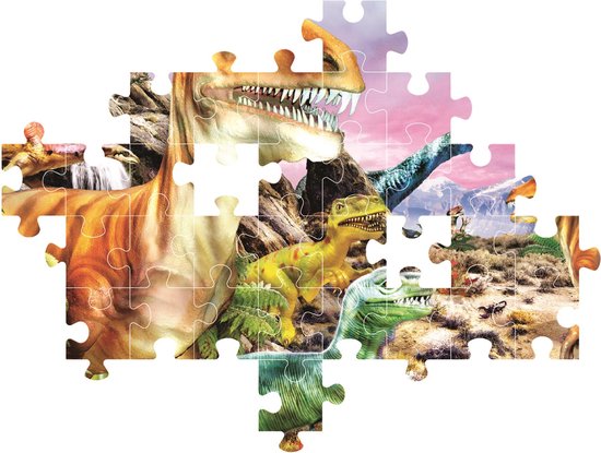 Clementoni - Kinderpuzzel - 104 Stukjes - Levendige Afbeeldingen ...