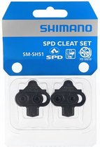 Shimano Schoenplaatjes Set Sm-sh51 Spd Zwart