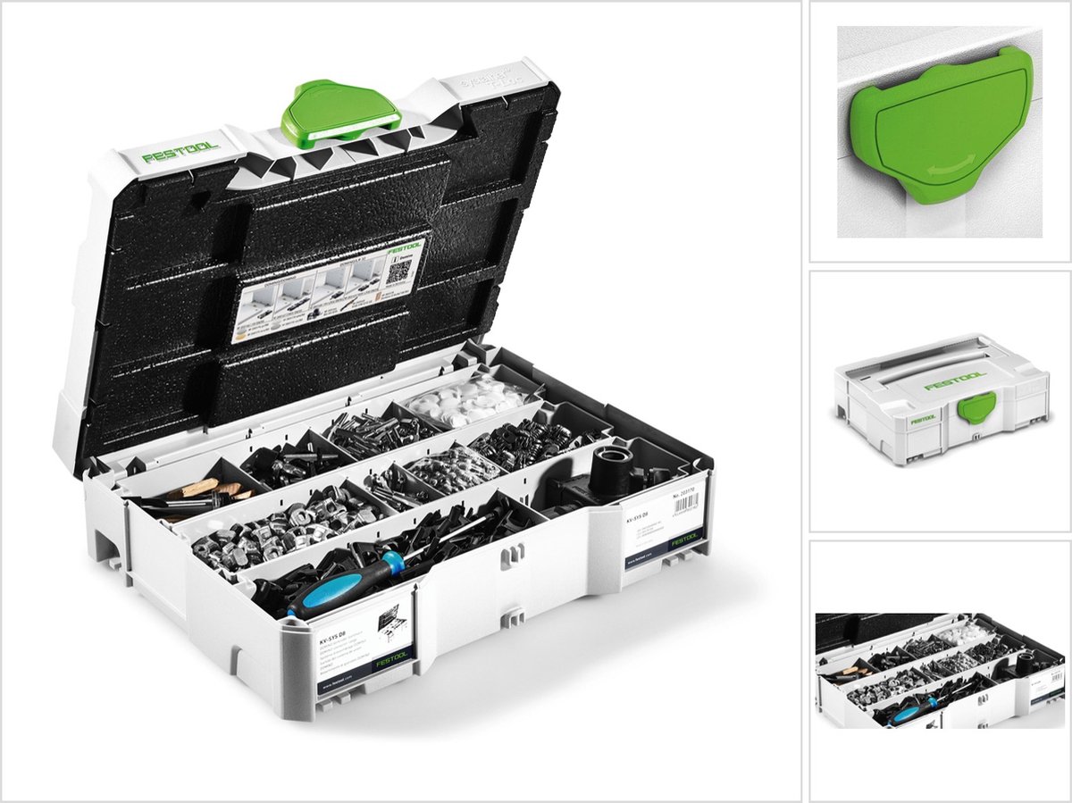 Festool 203170 KV-SYS D8 Domino Verbindingsassortiment