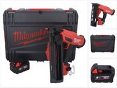 Milwaukee M18 FN16GA-501X Accu spijkerapparaat 18 V 32 - 64 mm borstelloos + 1x accu 5.0 Ah + HD box - zonder lader
