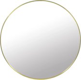Viking Choice - Ronde spiegel - badkamerspiegel - wandspiegel - ø 70 cm - goud