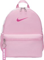 Nike brasilia jdi mini rugtas in de kleur roze.