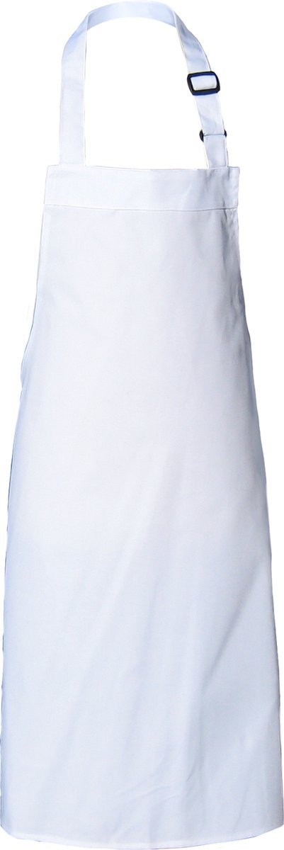 Verstelbaar barbecueschort - Wit - 90 x 73 cm - Link Kitchen Wear