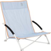 Bol.com Bo-Camp - Pastel collection - Strandstoel - Saint-Malo - Blauw aanbieding