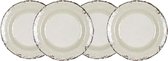 Gimex - Stone Line - Assiette creuse - Sable - 4 pcs