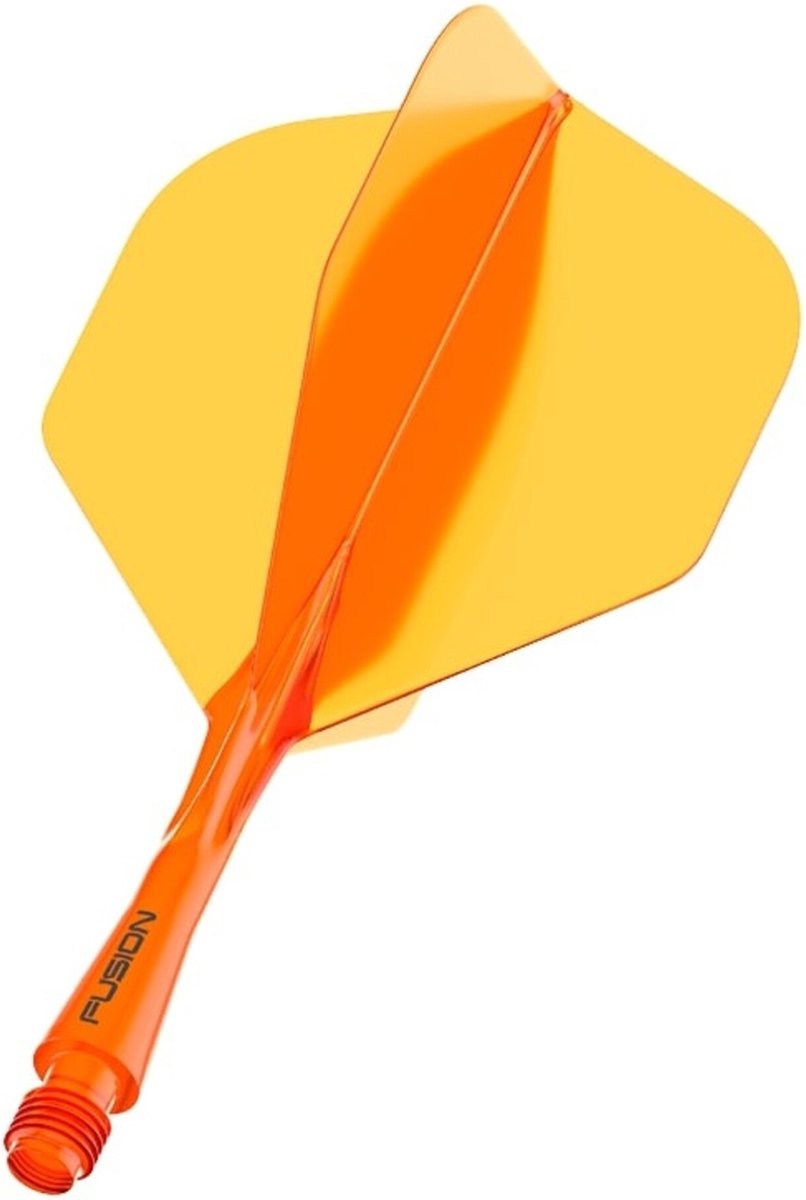 Winmau Fusion Neon Orange NO2 - Dart Flights Short