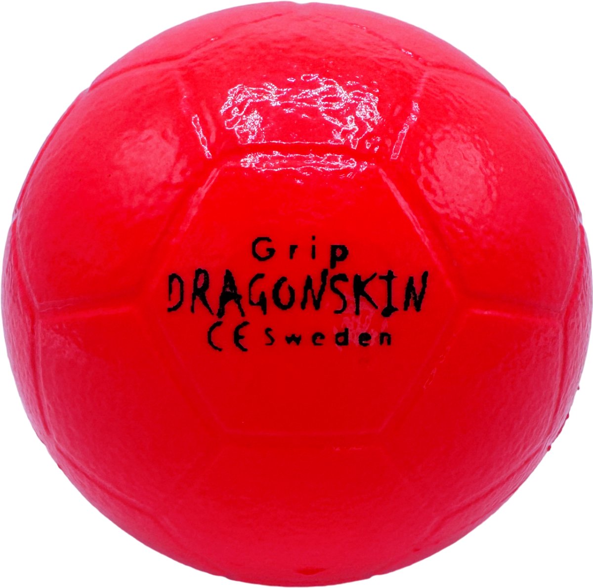 Dragonskin Foamhandbal Neon Rood Maat 1