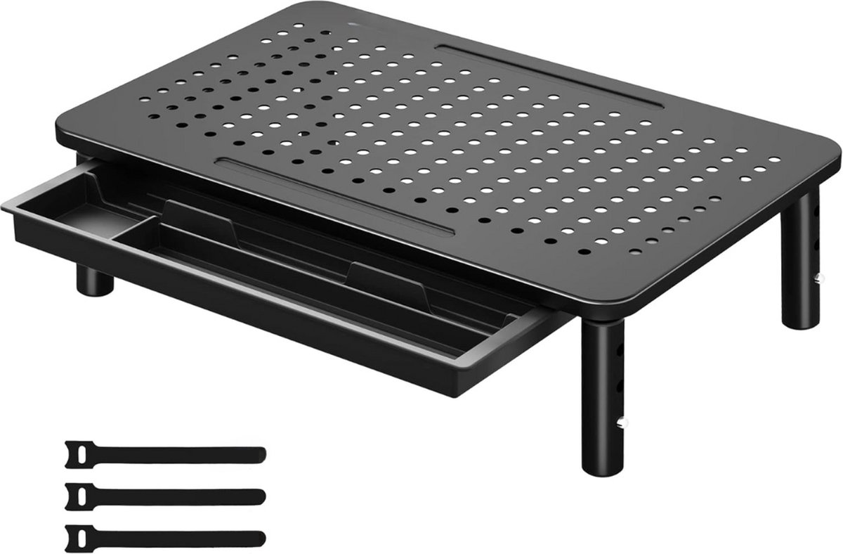 Laptop verhoger - Laptopverhoger - Stabiel - Staand Werken - Ergonomisch - Laptop Verhoger Bureau - Must have voor uw laptop!