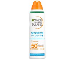 Foto: Garnier ambre solaire sensitive expert beschermende mist spray spf 50 150 ml