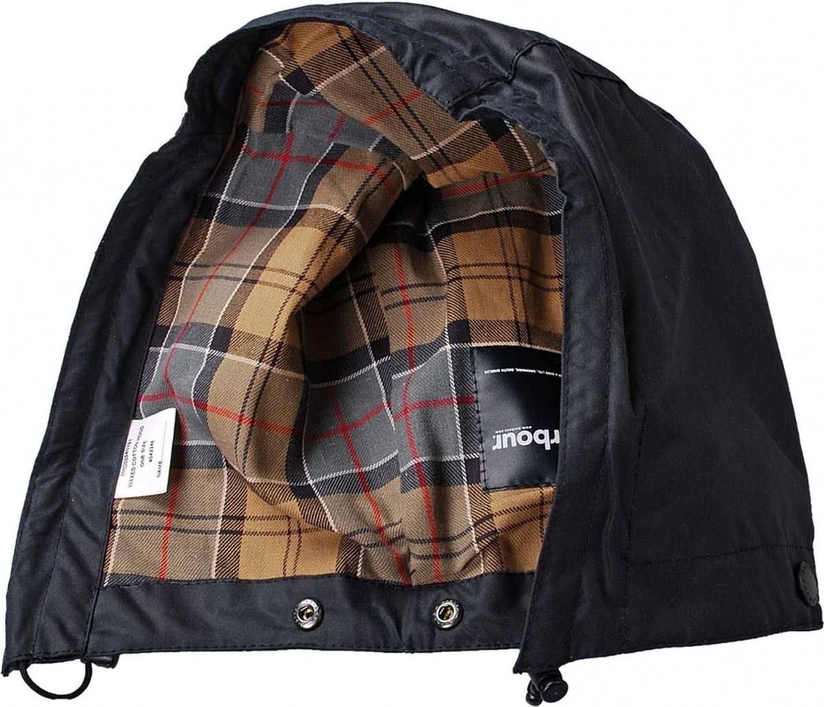 Barbour Capuchon Bedale Navy - Maat - Heren