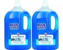 Blue Wonder Prodessioneel Alles-reiniger Dop - 2 stuks + gratis KD Spons