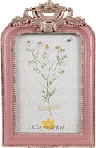 Clayre & Eef Fotolijst 13x18 cm Roze Polyresin