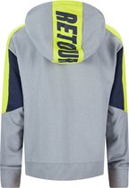 Retour jongens hoodie Zeke Light Steel