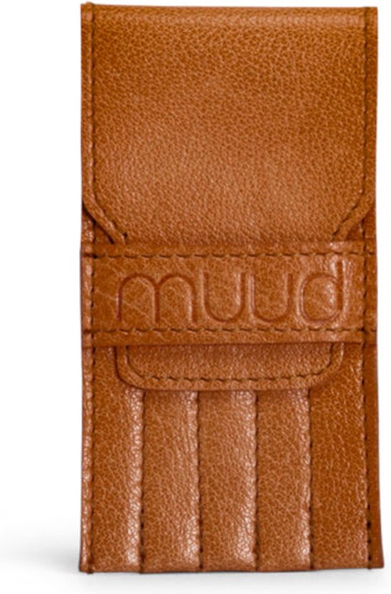 MUUD - Eva - Lederen naaldenhoesje - Whisky