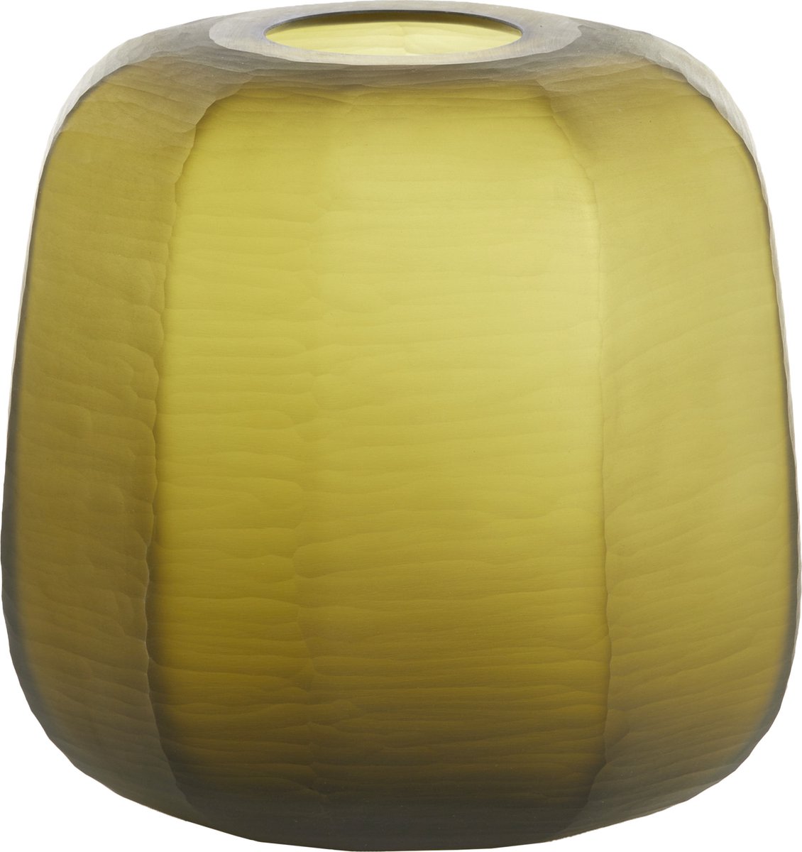 Light&living Vaas Ø23x24 cm PACENGO geel-olijf groen