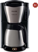 Philips filterkoffiezetapparaat Café Gaia HD7548/20 zwart 1,2L - Swing filter - Gemalen koffie - Autmatisch uitschakeling - Zwart - 22x23x37