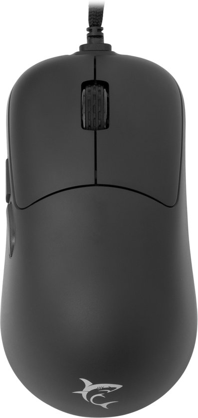 Witte Shark - GRAPHENE-B - Gaming Muis - Zwart