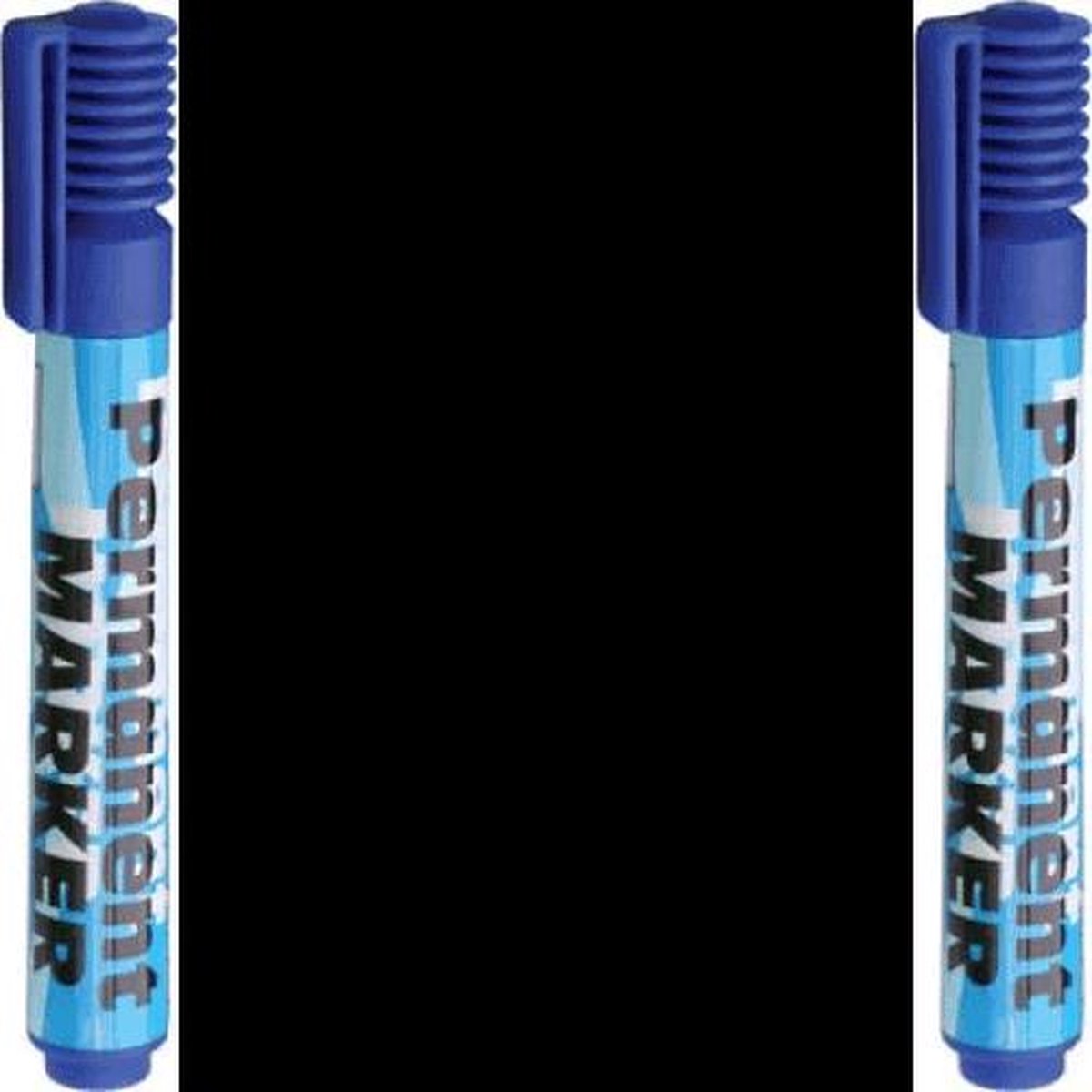 Centrum 12 Permanent marker blauw ronde punt 80467