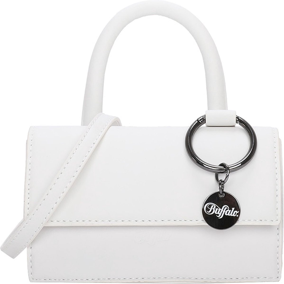 BUFFALO Handtas Schoudertas Muse Clap02 Crossbody Bag White Wit