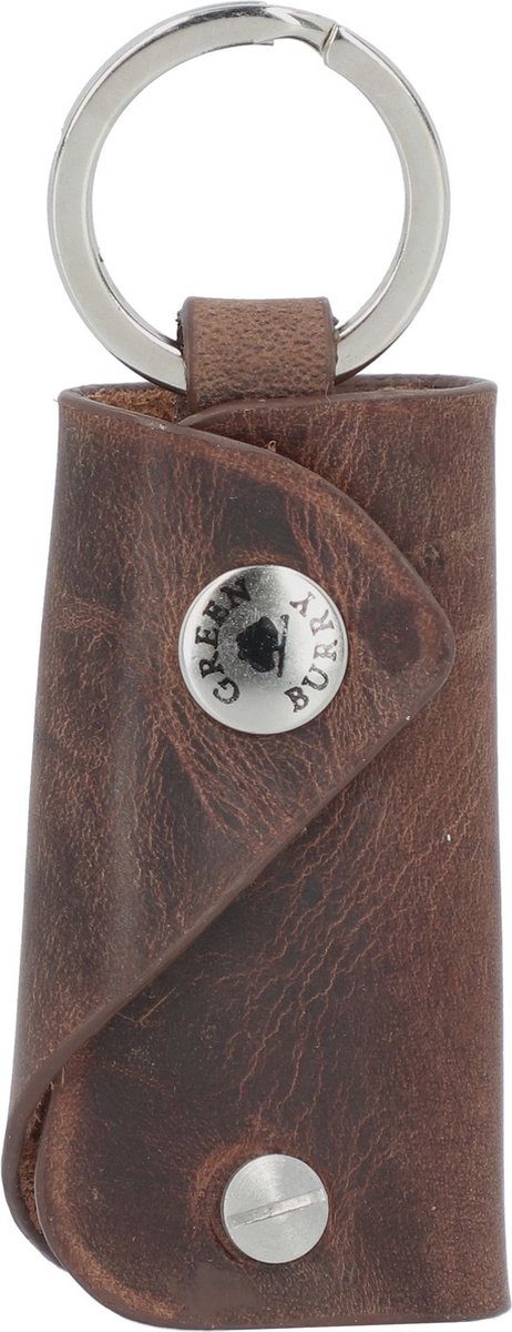 Greenburry Vintage Sleutelhanger Leer 7 cm - brown
