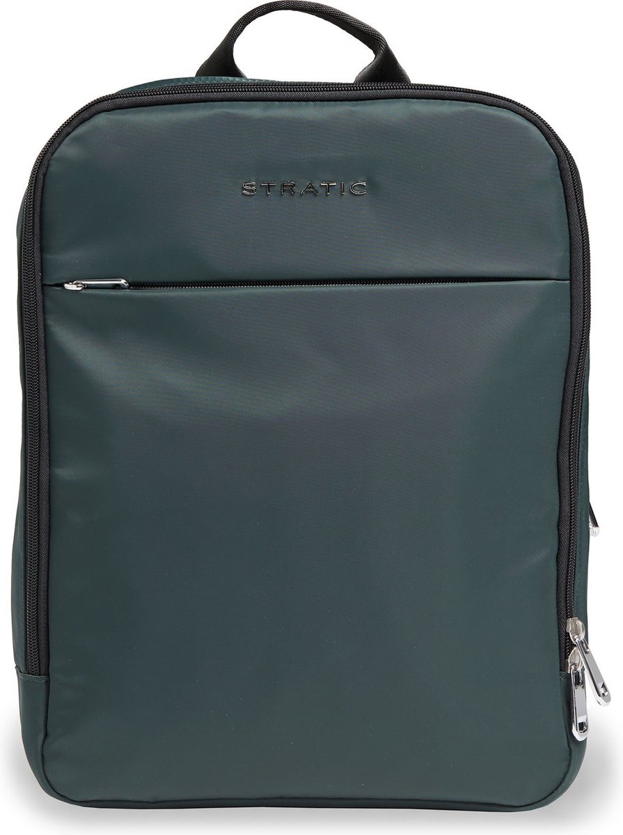 Stratic Vrije tijd rugzak Rugzak met laptopvak Pure Backpack Dark Green Groene