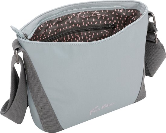 Fritzi aus Preußen Sac à épaule bandoulière Noxy04 Sky Crossbody Bag Sky Blue Bleu gris