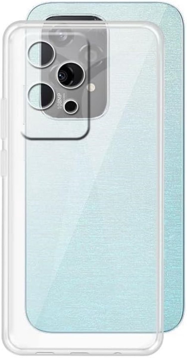 Hoesje voor Honor 200 Lite 5G backcover Shockproof siliconen Transparant