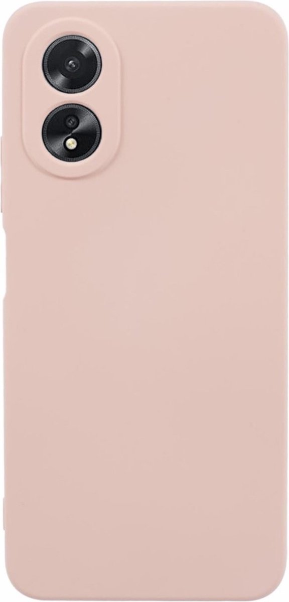 Coverup Hoesje - Geschikt voor OPPO A18 Hoesje - Coverup Colour TPU Back Cover - Soft Amber