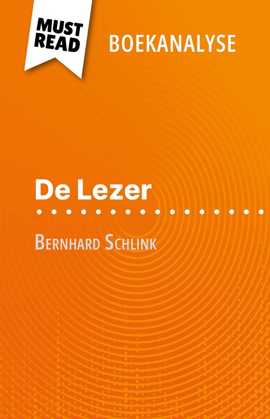 De Lezer van Bernhard Schlink (Boekanalyse) - cover